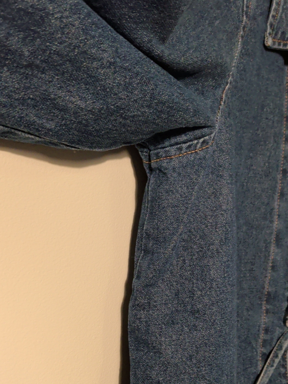 H&M denim tie-front jacket - size large - Picture 6 of 8